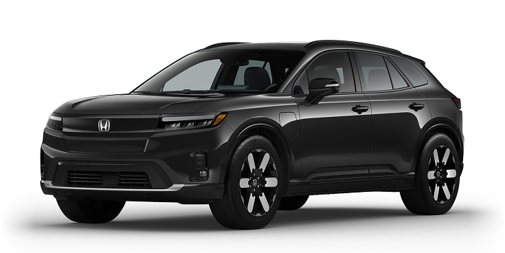 2025 Prologue Elite 3/4 front view in Raven Black.