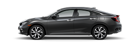 Side View of the Honda Civic Sedan