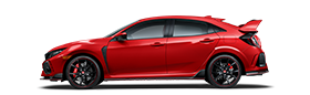 Side View of the Honda Civic Type R